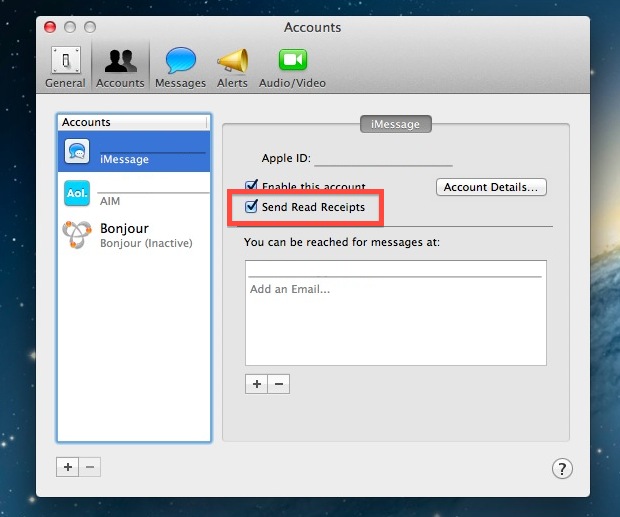 turn off notifications on mac for imessage